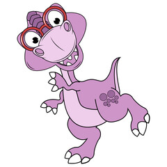 cute dinosaur animal cartoon