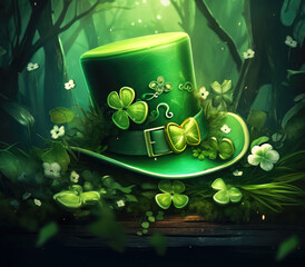 Green 3D Hat for Saint Patrick Day