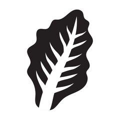 Cabbage kimchi icon vector isolated. korean dish doodle icon, vector illustration
