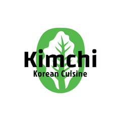 Kimchi Logo Korean Food Vector Template, for Organic Healthy Traditional Homemade Food Graphic Designs Inspiration