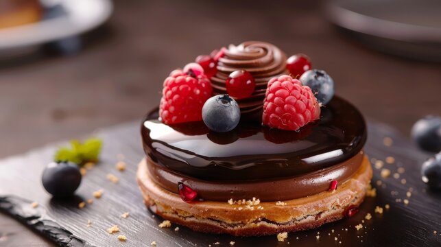 Petit gateau dessert
