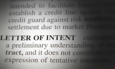 letter of intent