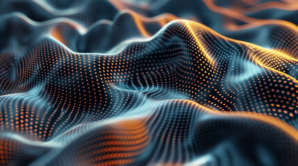 wallpaper with a modern and futuristic abstract pattern