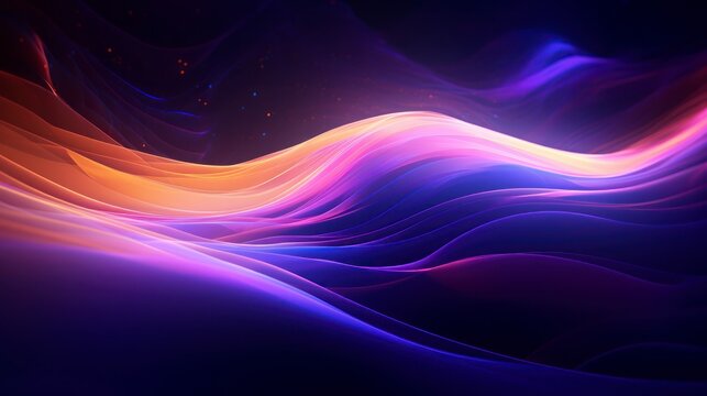 Abstract fractal background for creative design, art and entertainment