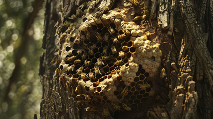 A hornets nest