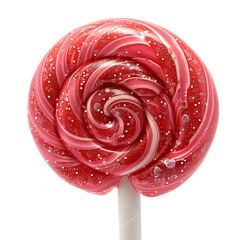 candy lollipop on isolated background