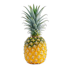 pineapple on isolated background