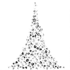 graphique arbre pois étoiles