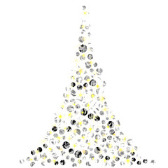 graphique arbre pois étoiles