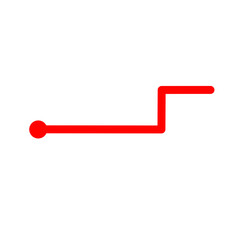 Infographic Pointer Line