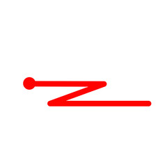 Infographic Pointer Line