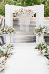 wedding modern reception