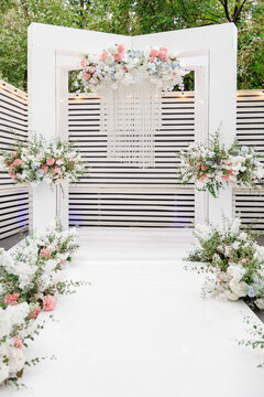 wedding modern reception