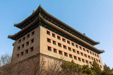 Fototapeta na wymiar landscape of the great wall in Beijing, China