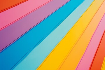 Obraz premium Colorful Rainbow psychedelic Copy Spcae Design. Vivid chaos wallpaper elegant abstract background. Gradient motley landscape lgbtq pride colored neon illustration glossy