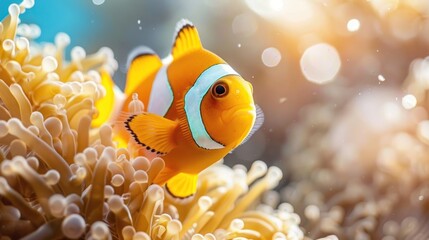 reef fish , clown fish or anemone fish 