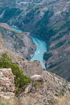 Sulak river canyon