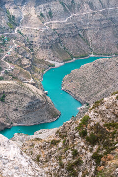 beautiful Sulak river