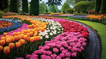 Acrylic prints Garden fragrance flower gardens