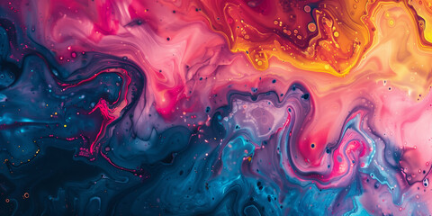 abstract  background featuring ephemeral liquid colours - obrazy, fototapety, plakaty