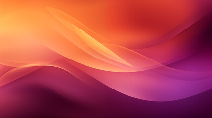 Fluid Abstract Waves in Warm Tones