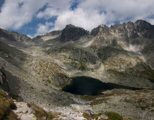 Obraz premium Mountain view of Tatra