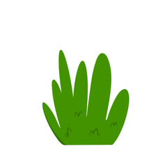 Cartoon bush