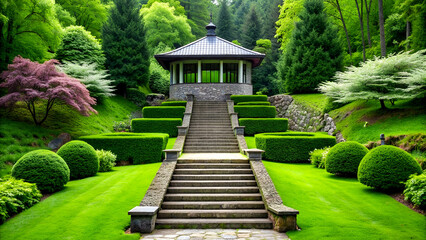 Green garden