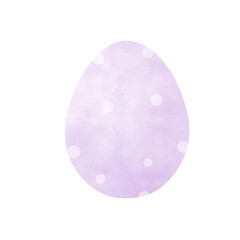 Easter egg. Watercolor