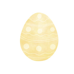 Easter egg. Watercolor