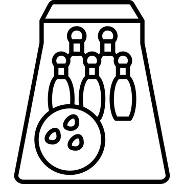 Bowling Ball Icon