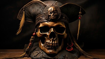 ship skull pirate