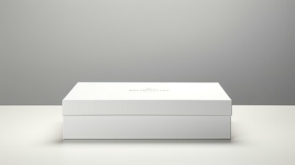 elegant white package