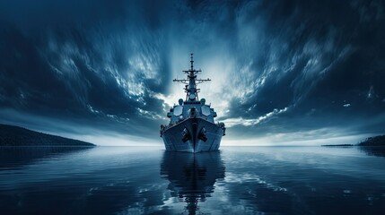 sailor background navy - obrazy, fototapety, plakaty