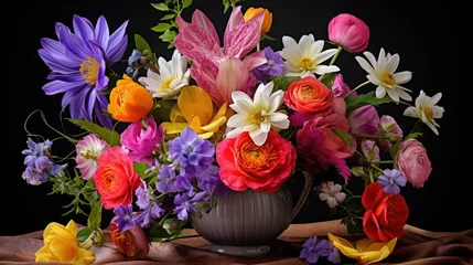 Keuken spatwand met foto tulips mothers day flower © PikePicture