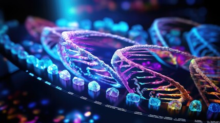 genetics mitochondrial dna - obrazy, fototapety, plakaty