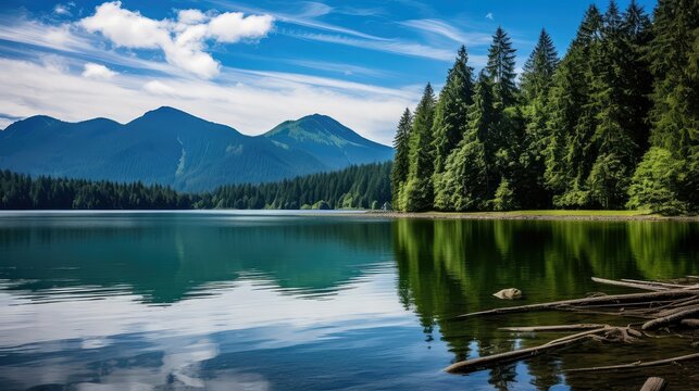 nature lake quinault