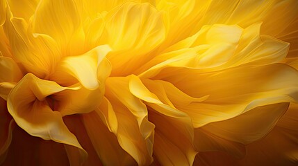 tulip yellow flower petals - obrazy, fototapety, plakaty