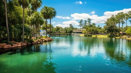 nature lake landscape