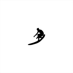  Illustration vector graphic of surf icon