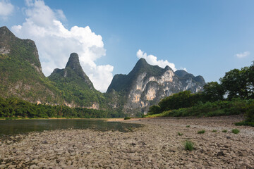 Landscape in Yangshuo Guilin China
