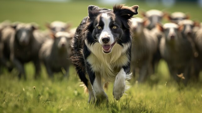 sheep herding dog
