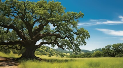Fototapeta na wymiar nature mighty oak