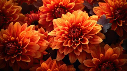 blossom orange flowers - Powered by Adobe