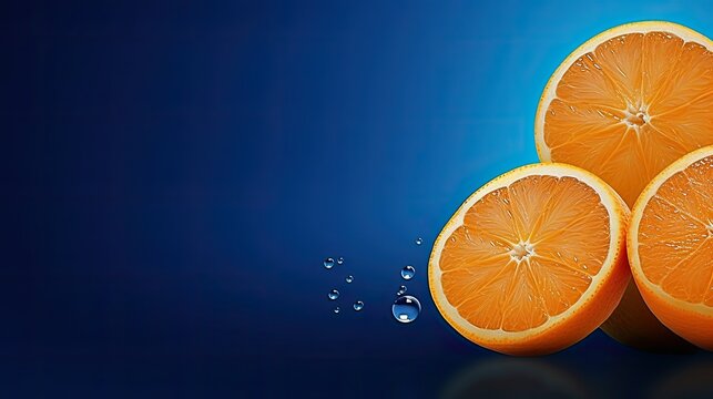 color orange and navy background