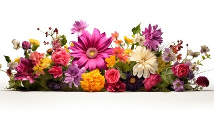 Obraz na płótnie Canvas bloom flower divider
