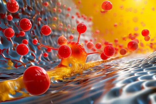 Exploring the cholesterol molecules, Cholesterol in artery