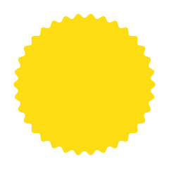 Set of vector starburst, sunburst badges. Nine different color. Simple flat style Vintage labels. Design elements. Colored stickers. A collection of different types and colors icon. eps 10