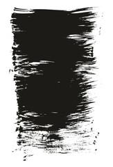 Hand Drawn Flat Fan Brush Thin Long Background High Detail Abstract Vector Background Set 