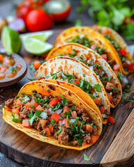 Mexican food tacos 